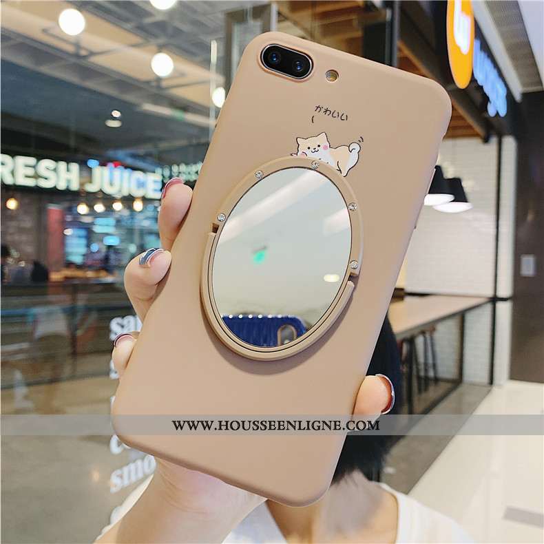 Étui Oppo A5 Mode Personnalité Tout Compris Coque Téléphone Portable Tendance Incassable Beige