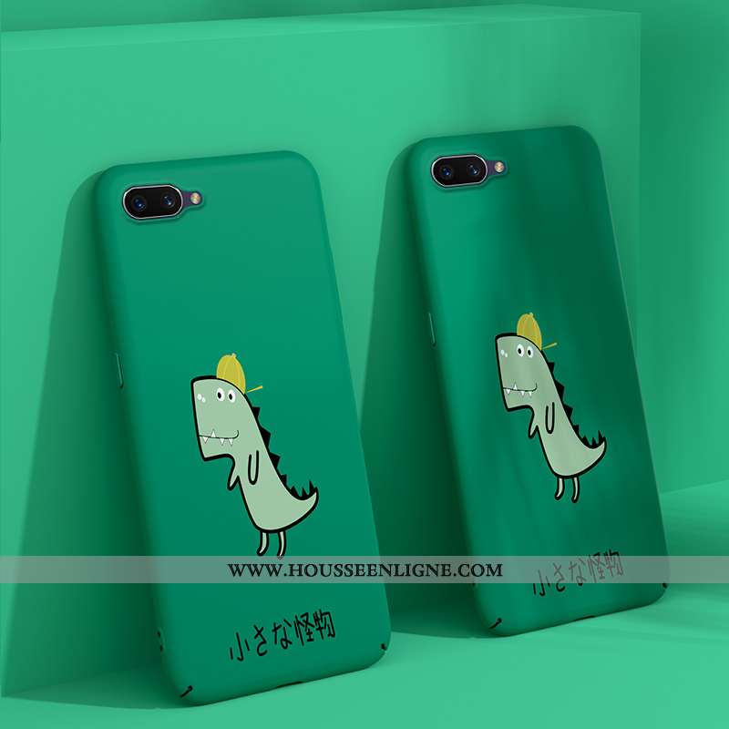 Étui Oppo A5 Mode Protection Délavé En Daim Jaune Créatif Personnalité Coque