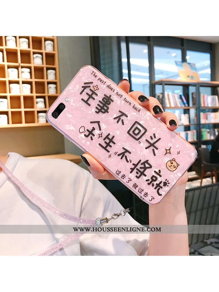Étui Oppo A5 Modèle Fleurie Fluide Doux Net Rouge Charmant Rose Incassable Tout Compris