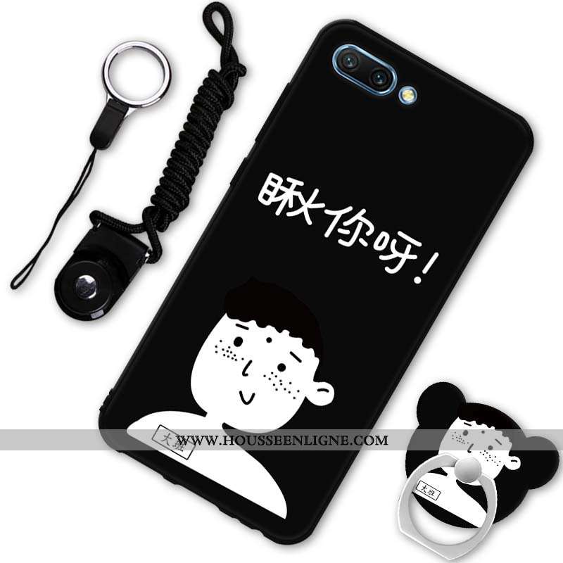Étui Oppo A5 Personnalité Créatif Téléphone Portable Coque Fluide Doux Rouge Dessin Animé