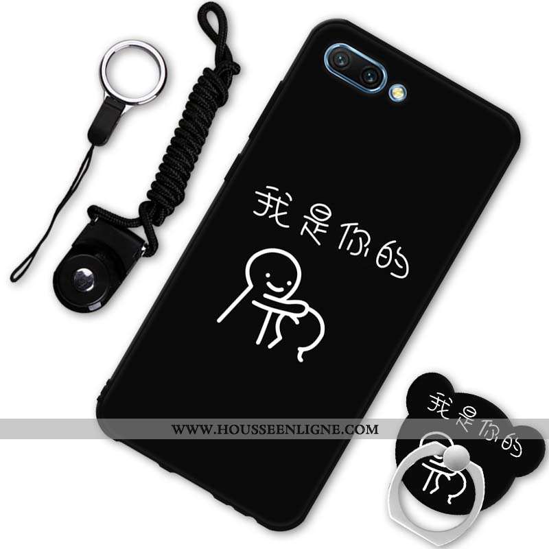 Étui Oppo A5 Personnalité Créatif Téléphone Portable Coque Fluide Doux Rouge Dessin Animé