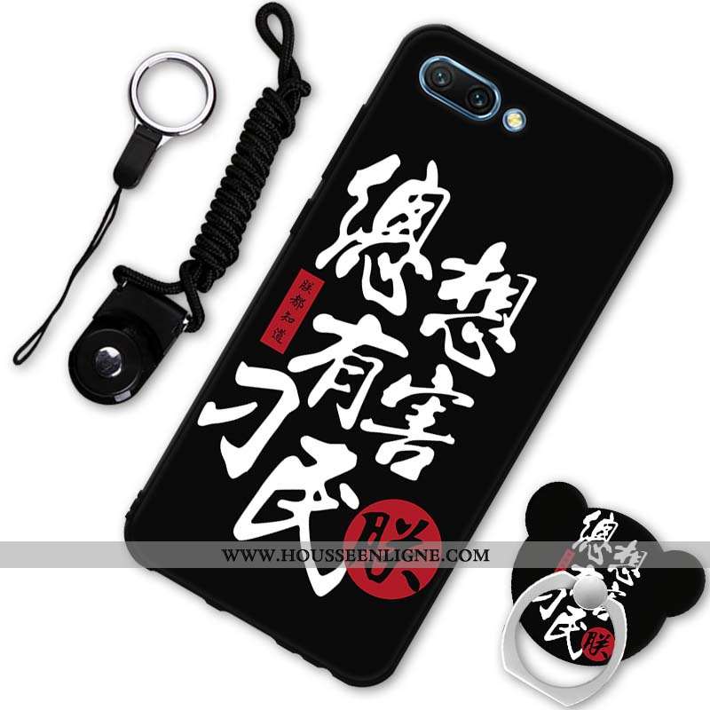 Étui Oppo A5 Personnalité Créatif Téléphone Portable Coque Fluide Doux Rouge Dessin Animé