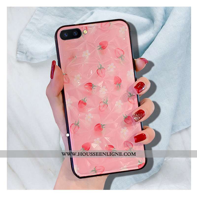 Étui Oppo A5 Pour Téléphone Portable Rose Coque