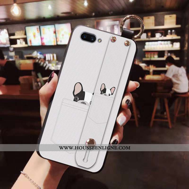 Étui Oppo A5 Silicone Ornements Suspendus Coque Téléphone Portable Rouge Charmant