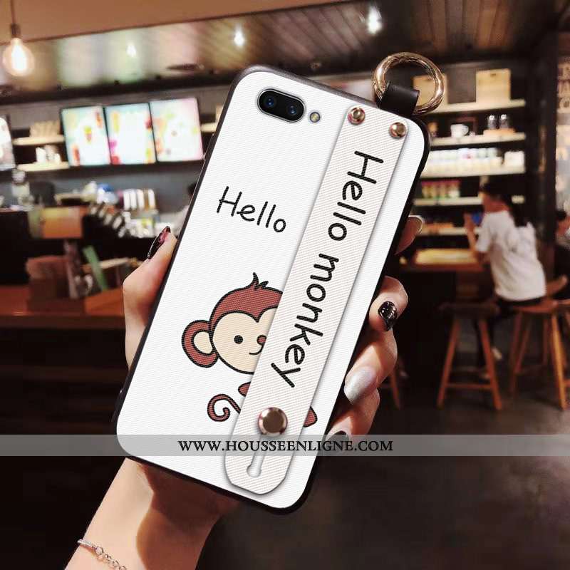Étui Oppo A5 Silicone Ornements Suspendus Coque Téléphone Portable Rouge Charmant