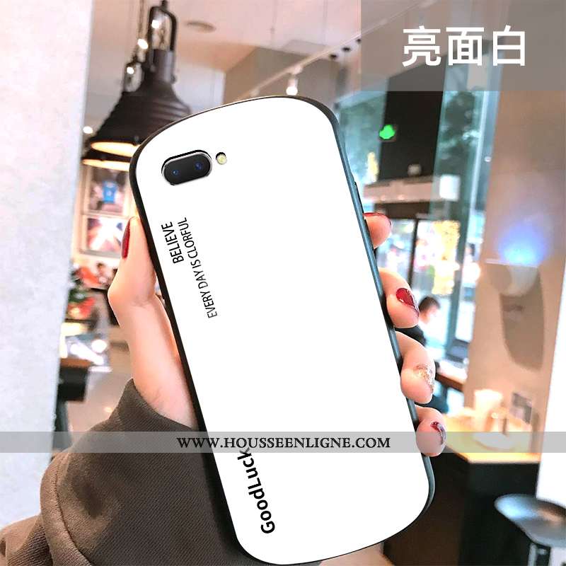 Étui Oppo A5 Ultra Légère Téléphone Portable Rond Personnalité Vent Tout Compris Rouge