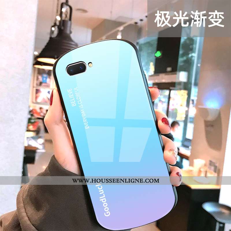 Étui Oppo A5 Ultra Légère Téléphone Portable Rond Personnalité Vent Tout Compris Rouge