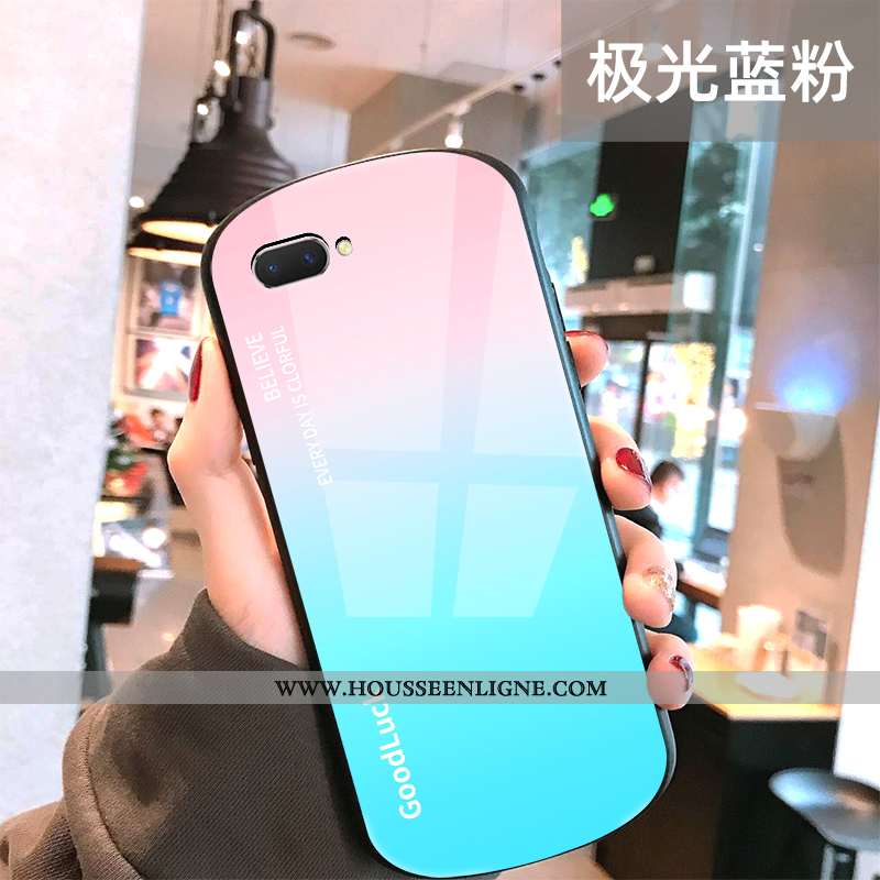 Étui Oppo A5 Ultra Légère Téléphone Portable Rond Personnalité Vent Tout Compris Rouge