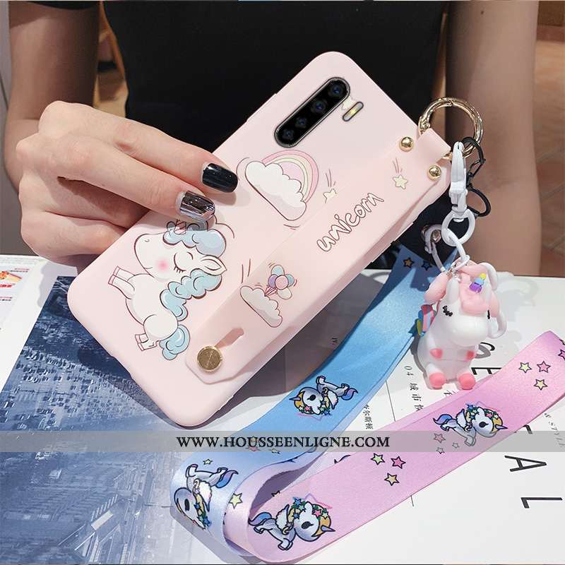 Étui Oppo A91 Créatif Dessin Animé Bleu Nouveau Charmant Coque Incassable
