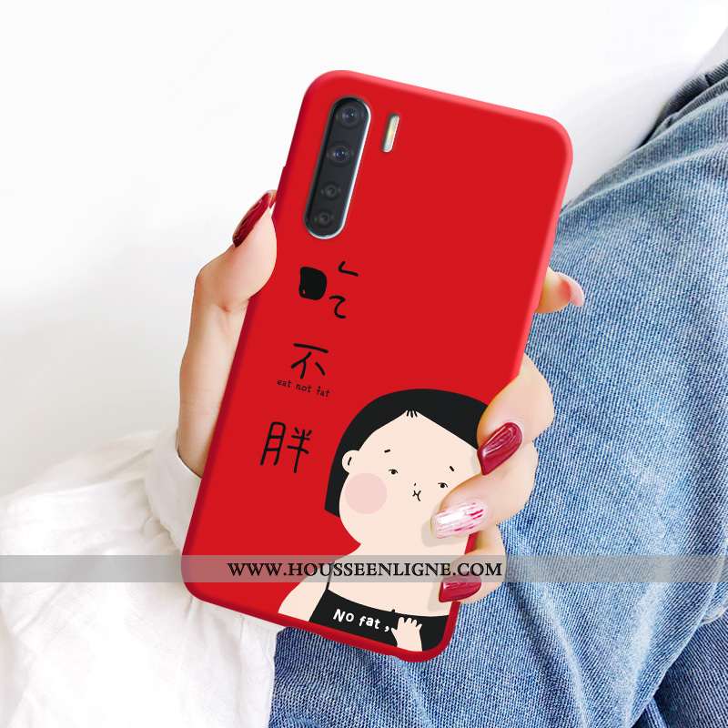 Étui Oppo A91 Personnalité Légère Légères Coque Protection Téléphone Portable Incassable Jaune