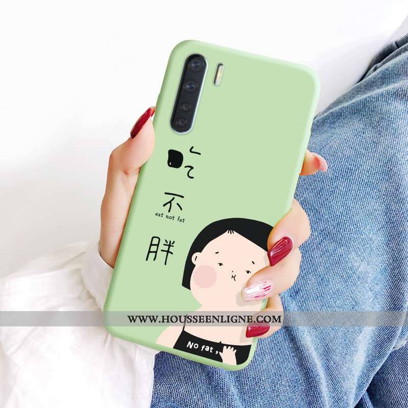 Étui Oppo A91 Personnalité Légère Légères Coque Protection Téléphone Portable Incassable Jaune