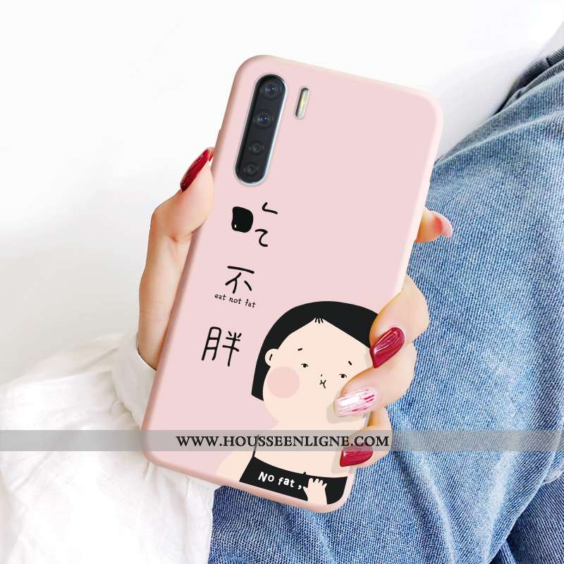 Étui Oppo A91 Personnalité Légère Légères Coque Protection Téléphone Portable Incassable Jaune