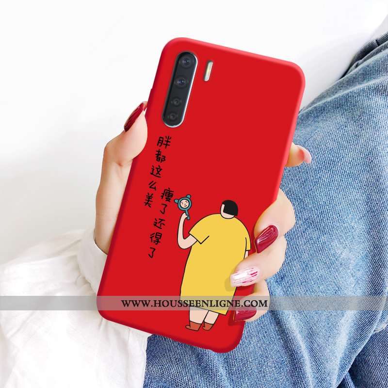 Étui Oppo A91 Personnalité Légère Légères Coque Protection Téléphone Portable Incassable Jaune