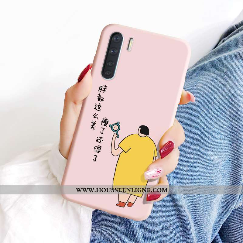 Étui Oppo A91 Personnalité Légère Légères Coque Protection Téléphone Portable Incassable Jaune