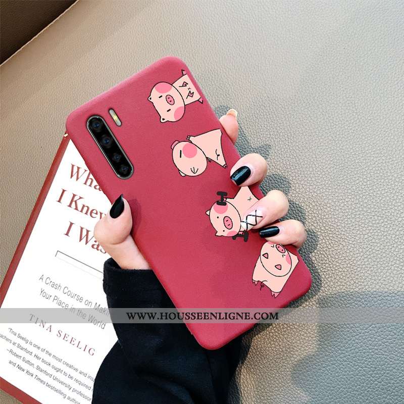 Étui Oppo A91 Protection Délavé En Daim Membrane Incassable Fluide Doux Tendance Gris