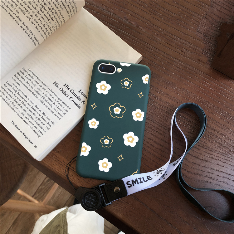 Étui Oppo Ax5 Charmant Cou Suspendu Vert Coque Protection Évasé Verte