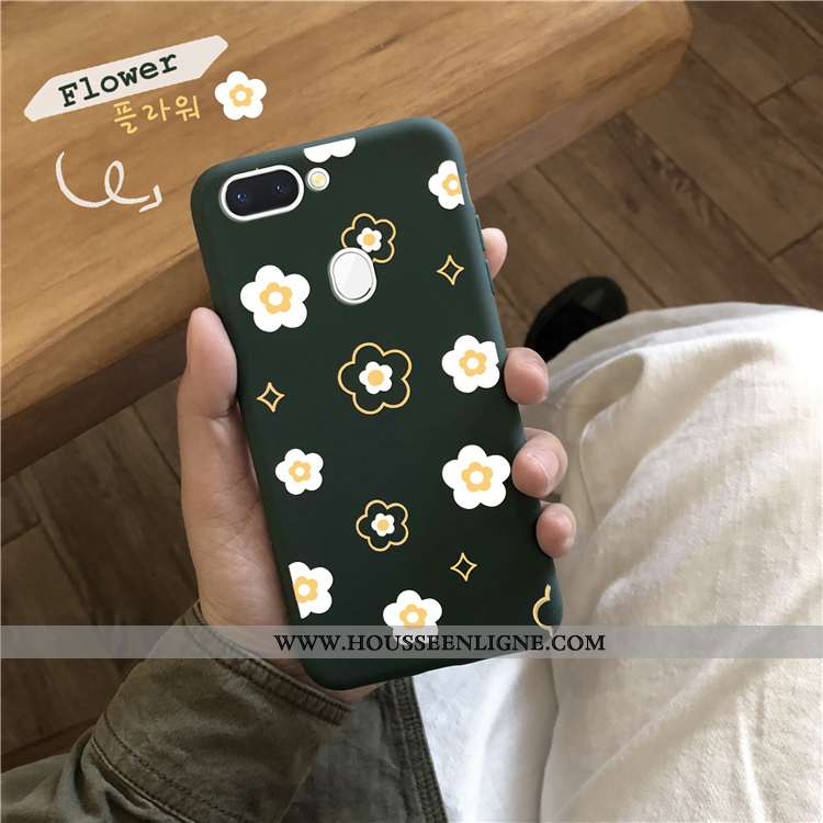 Étui Oppo Ax5 Charmant Cou Suspendu Vert Coque Protection Évasé Verte