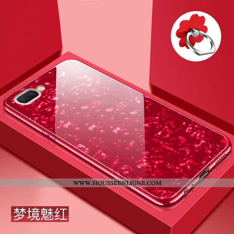 Étui Oppo Ax5 Légère Fluide Doux Verre Légères Téléphone Portable Protection Ornements Suspendus Bla