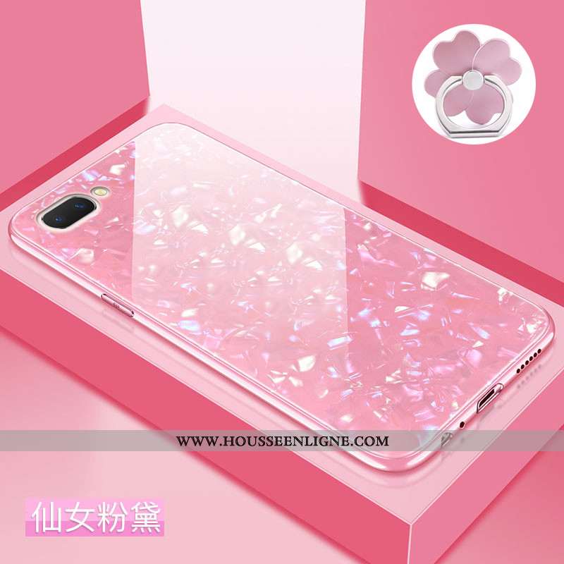 Étui Oppo Ax5 Légère Fluide Doux Verre Légères Téléphone Portable Protection Ornements Suspendus Bla