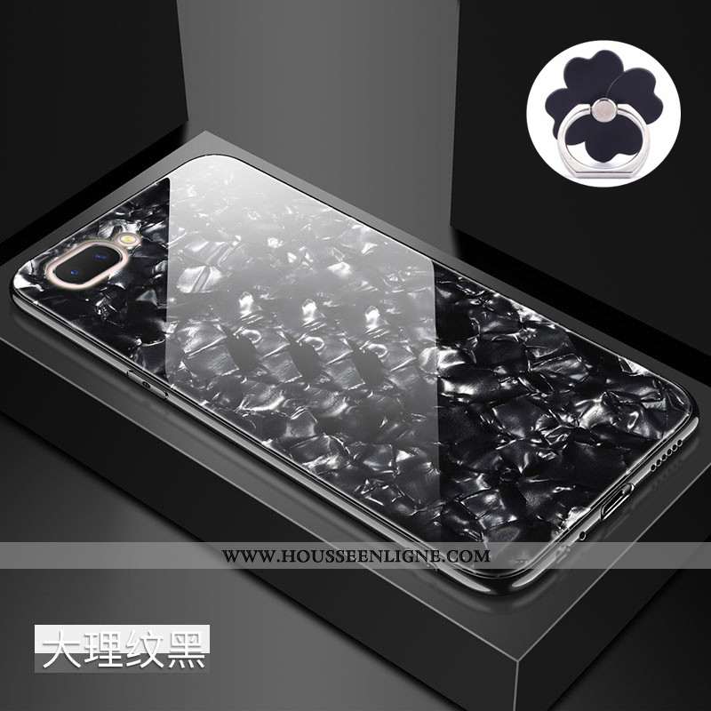 Étui Oppo Ax5 Légère Fluide Doux Verre Légères Téléphone Portable Protection Ornements Suspendus Bla
