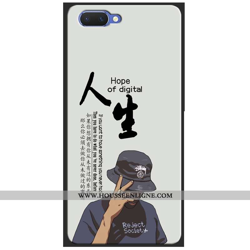 Étui Oppo Ax5 Protection Tendance Fluide Doux Téléphone Portable Incassable Coque Beige