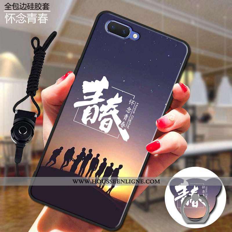 Étui Oppo Ax5 Protection Tendance Fluide Doux Téléphone Portable Incassable Coque Beige