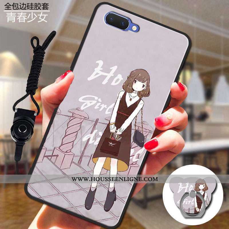 Étui Oppo Ax5 Protection Tendance Fluide Doux Téléphone Portable Incassable Coque Beige