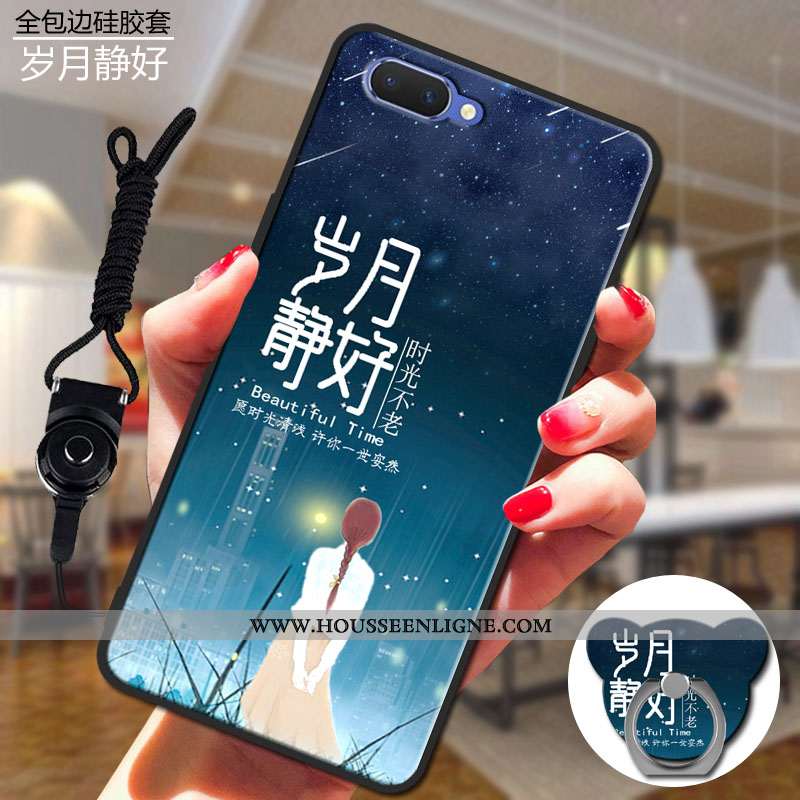 Étui Oppo Ax5 Protection Tendance Fluide Doux Téléphone Portable Incassable Coque Beige