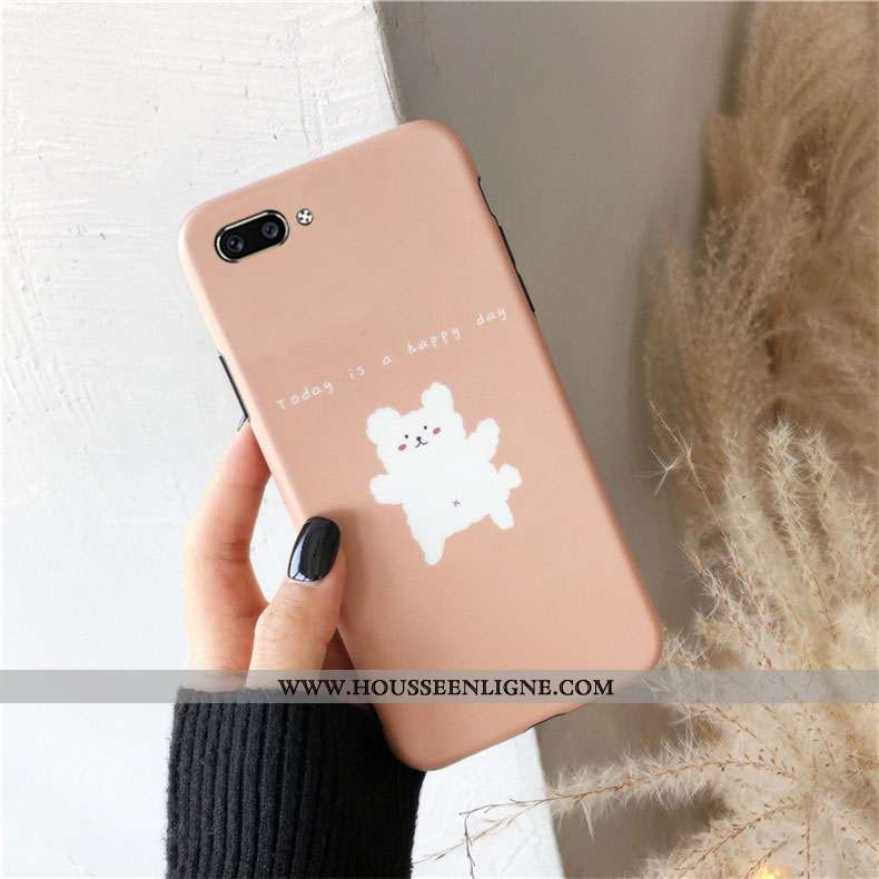 Étui Oppo Ax5 Silicone Mode Ornements Suspendus Protection Rose Dessin Animé