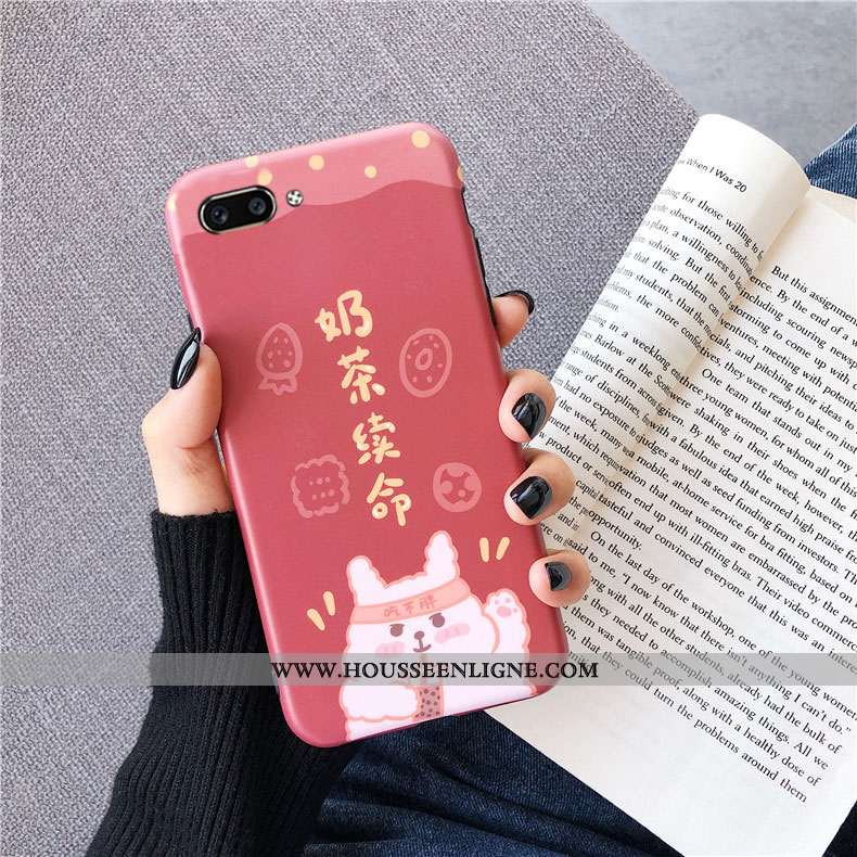 Étui Oppo Ax5 Silicone Mode Ornements Suspendus Protection Rose Dessin Animé