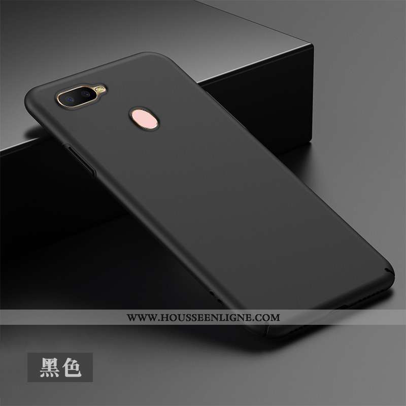 Étui Oppo Ax7 Ultra Légère Difficile Nouveau Net Rouge Simple Protection Doré