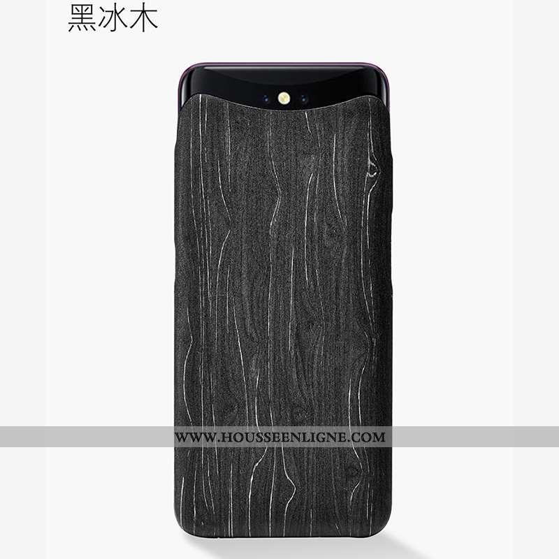 Étui Oppo Find X Légère Protection Ultra Sentir Téléphone Portable Coque Noir