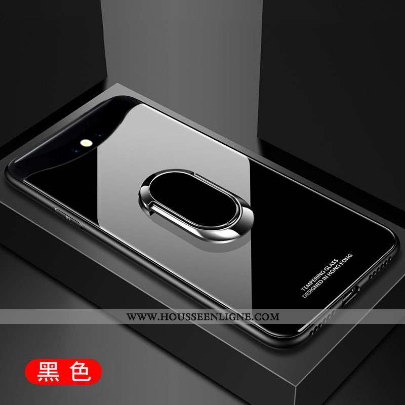 Étui Oppo Find X Protection Verre Téléphone Portable Difficile Simple Incassable Blanche