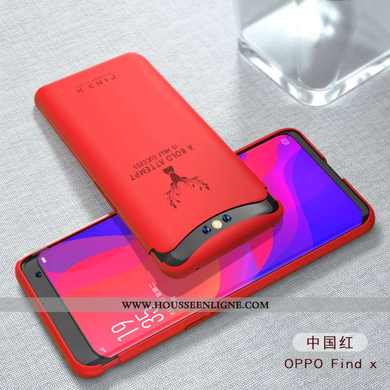 Étui Oppo Find X Tendance Légère Nouveau Amoureux Créatif Magnétisme Délavé En Daim Verte