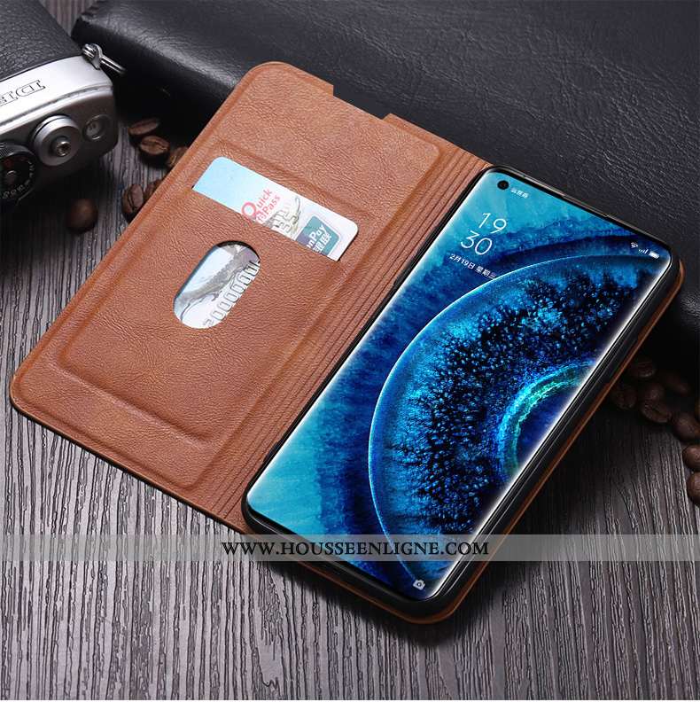 Étui Oppo Find X2 Pro Fluide Doux Protection Tendance Incassable Téléphone Portable Simple Rouge
