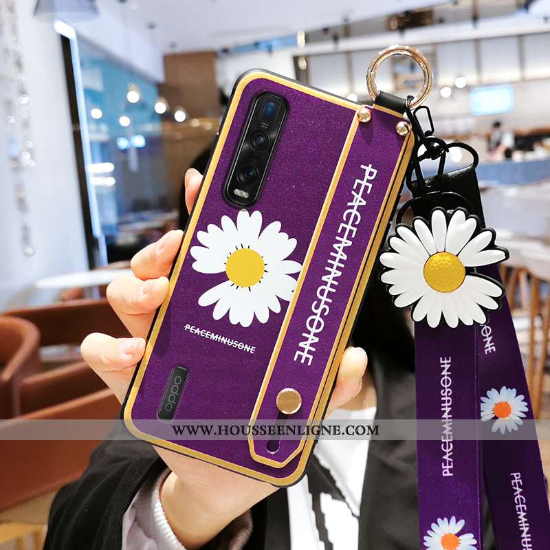 Étui Oppo Find X2 Pro Fluide Doux Silicone Incassable Téléphone Portable Tendance Net Rouge Noir