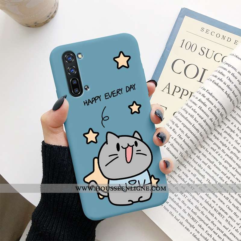 Étui Oppo Reno 3 Légère Fluide Doux Net Rouge Dessin Animé Chiens Coque Rose