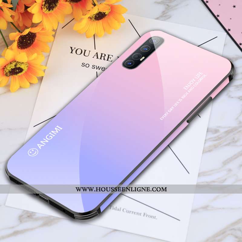 Étui Oppo Reno 3 Pro Légère Silicone Incassable Téléphone Portable Tout Compris Violet Ultra