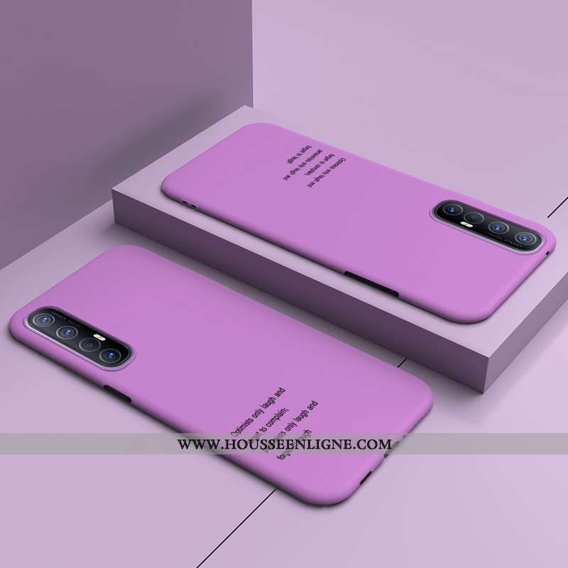 Étui Oppo Reno 3 Pro Personnalité Original Bordure Protection Légère Difficile Téléphone Portable Vi