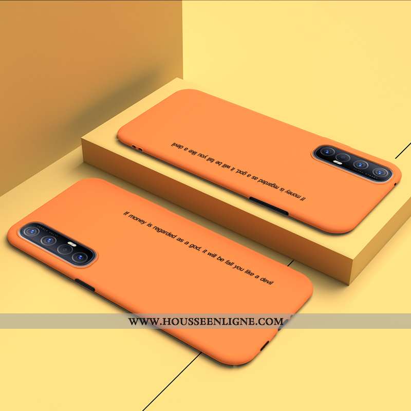 Étui Oppo Reno 3 Pro Personnalité Original Bordure Protection Légère Difficile Téléphone Portable Vi