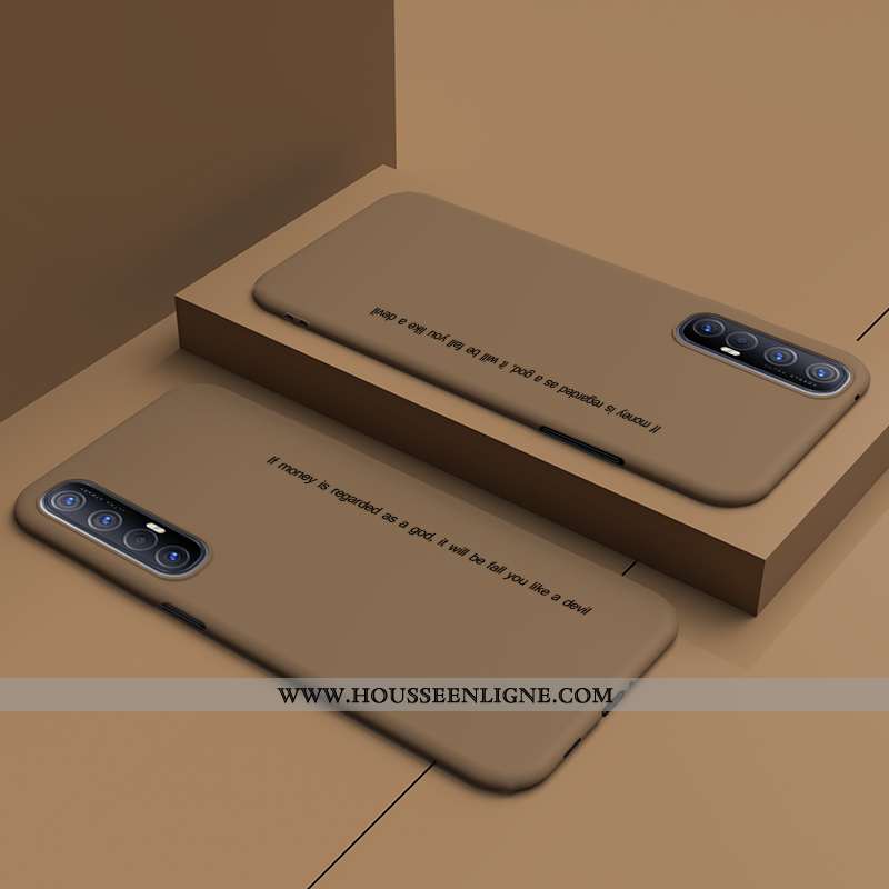 Étui Oppo Reno 3 Pro Personnalité Original Bordure Protection Légère Difficile Téléphone Portable Vi