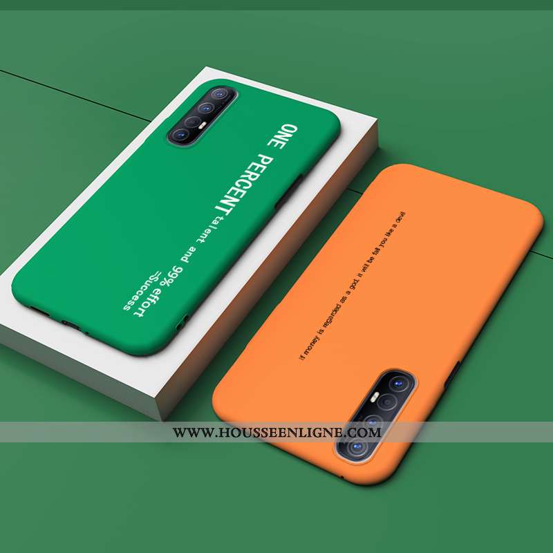 Étui Oppo Reno 3 Pro Personnalité Original Bordure Protection Légère Difficile Téléphone Portable Vi