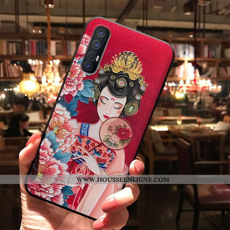 Étui Oppo Reno 3 Pro Protection Téléphone Portable Vent Nouveau Rose Coque