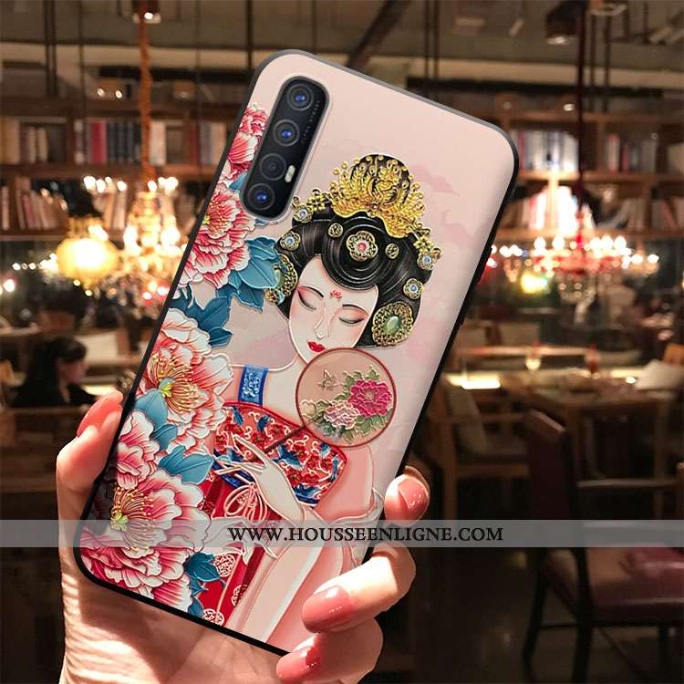 Étui Oppo Reno 3 Pro Protection Téléphone Portable Vent Nouveau Rose Coque