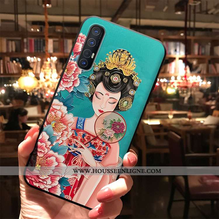 Étui Oppo Reno 3 Pro Protection Téléphone Portable Vent Nouveau Rose Coque