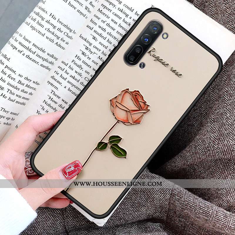 Étui Oppo Reno 3 Silicone Protection Simple Coque Tout Compris Incassable Arbres Verte