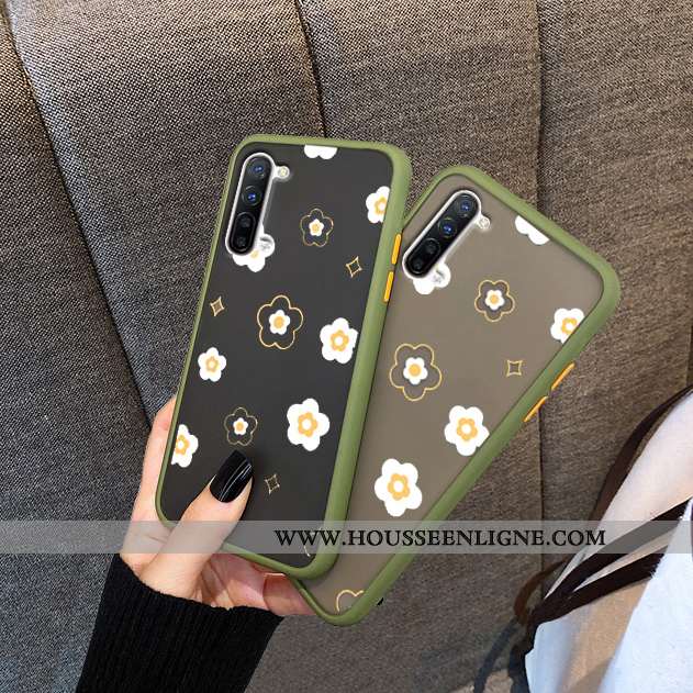 Étui Oppo Reno 3 Tendance Protection Vert Coque Créatif Petit Verte