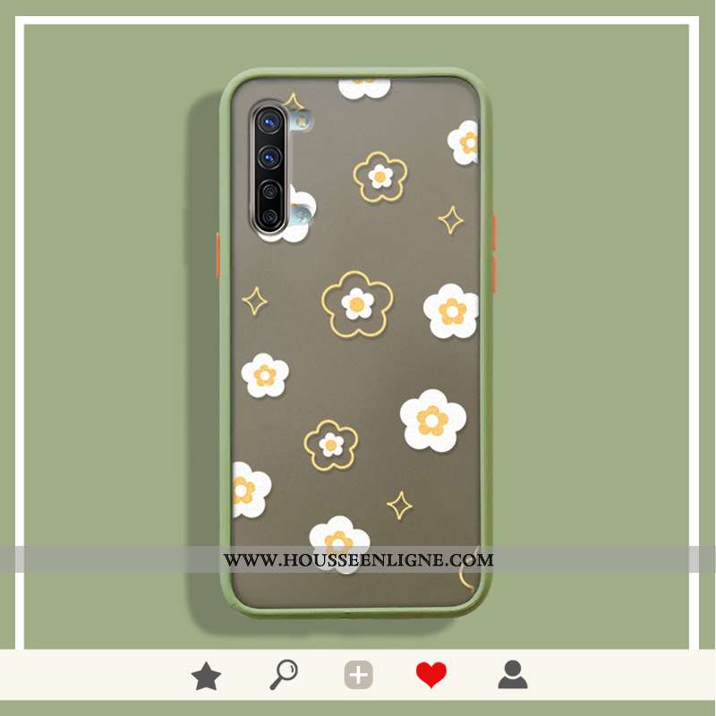Étui Oppo Reno 3 Tendance Protection Vert Coque Créatif Petit Verte