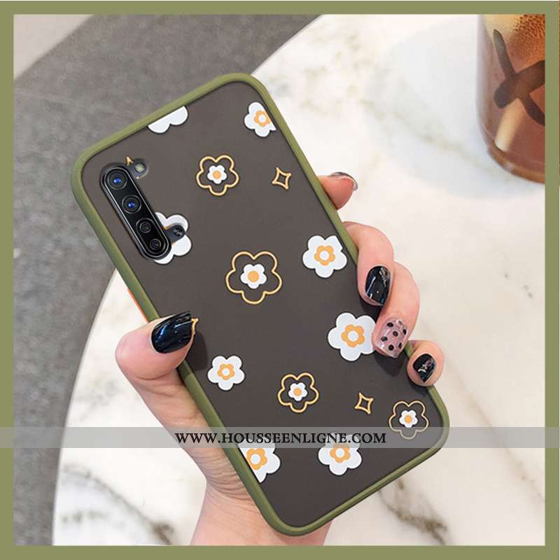 Étui Oppo Reno 3 Tendance Protection Vert Coque Créatif Petit Verte