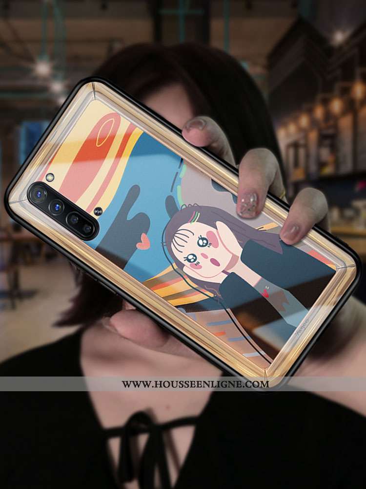 Étui Oppo Reno 3 Vintage Original Art Peinture À L'huile Rouge Silicone